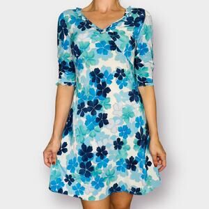 Y2K Newport News Teal‎ blue Dress